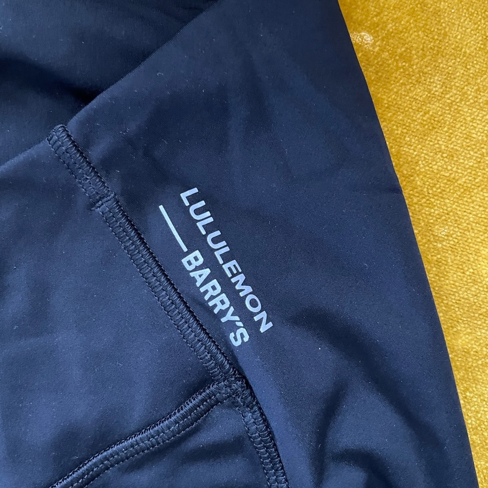 Lululemon x Barry’s bike shorts